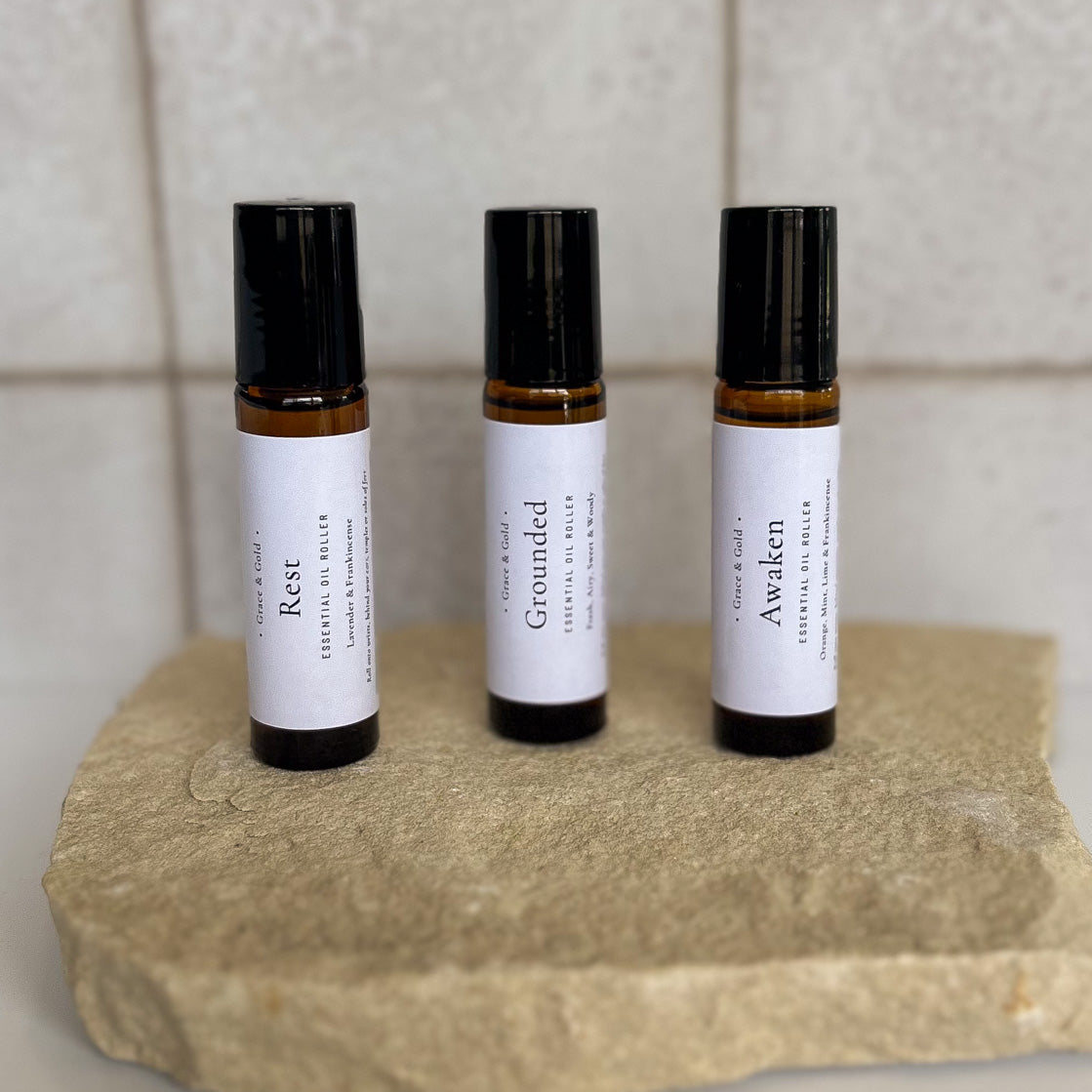Essential Oil Roller Trio